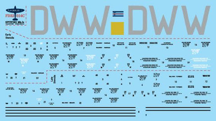 1/32 Fundekals SPITFIRE MK Is 32014