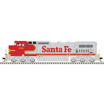 HO Atlas Master Dash 8-40CW Silver Santa Fe #900 - 10004493