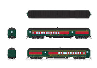 HO Broadway Ltd Coach-Baggage Combine Christmas Holiday Scheme 9120 - MPM Hobbies