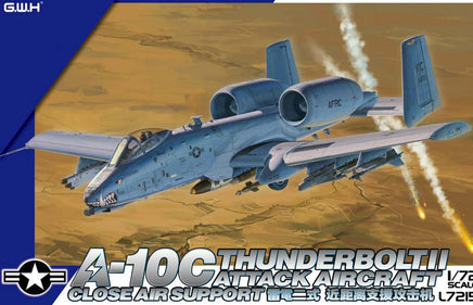 1/72 Great Wall A-10C Thunderbolt II Attack Aircraft Plastic Model Kit L7215