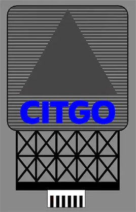 N/HO Miller Engineering Small Citgo Billboard 8782 - MPM Hobbies