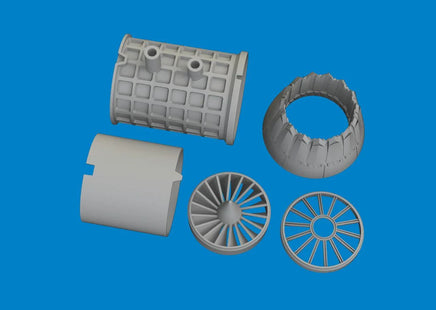 1/48 Eduard F-35B exhaust nozzle PRINT Brassin for TAMIYA kit 6481091