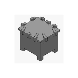 1/350 Black Cat Models Royal Navy 2Pdr Lockers (Small: x9 Medium: x6) AC350089c