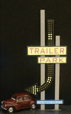 N/HO Miller Engineering Arrow Multi-Graphic Sign 7482 - MPM Hobbies