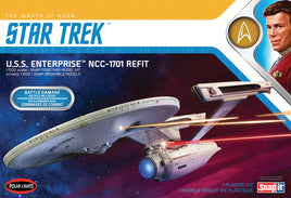 1/1000 Polar Lights Star Trek U.S.S. Enterprise Refit Wrath of Khan Edition 974 - MPM Hobbies