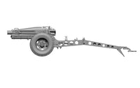 1/16 H3 Model WWII M1A1 Howitzer 75mm 3D Printed Figure 16067