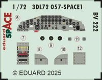 1/72 Eduard BV 222 SPACE for REVELL kit 3DL72057