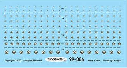 Multi Scale Fundekals P&W ENGINE LOGOS (various scales)