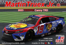 1/24 Salvino Joe Gibbs Racing Martin Truex Jr 2023 Toyota Camry Patriotic 31253