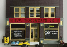 N/HO Miller Engineering Small F.W. Woolworth Sign 44-2002 - MPM Hobbies