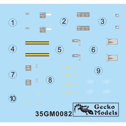 1/35 Gecko Models Modern US Soldier Combat Weapon Set 35GM0082