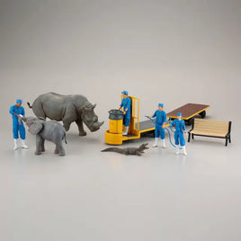 Kaiyodo [UNPAINTED] ARTPLA Keeper and Shirosai Set AP006