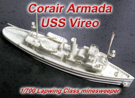 1/700 Corsair Armada USS Vireo Minesweeper 7013