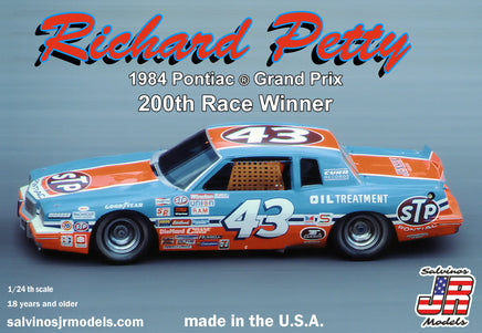 1/24 Salvino Richard Petty 1984 Pontiac Grand Prix 200 Race Winner 34087