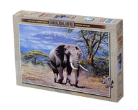 Tomax Puzzles Elephant in Amboseli 1000pc 100-119