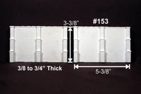 HO Monroe Retaining Walls Matches B&O -Style Brick 2/pkg #153