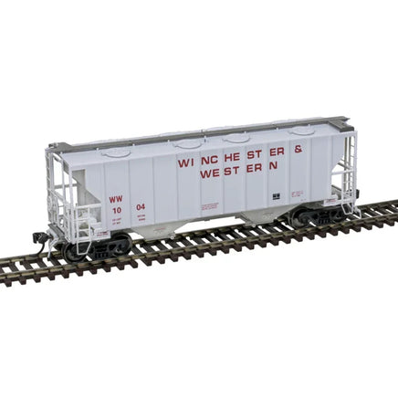 HO Atlas Master PORTEC 3000 Covered Hopper Winchester & Western #1004 - 20007701