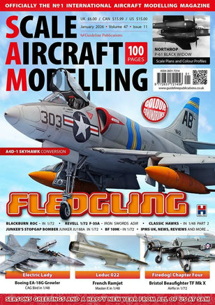 Guideline Publications Scale Aircraft Modelling Magazine Volume 47 Issue 11 - January 2026 SAM4711