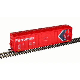 HO Atlas CNCF 5000 Box Car Ferromex (New Image Red) #107932 - 20007544