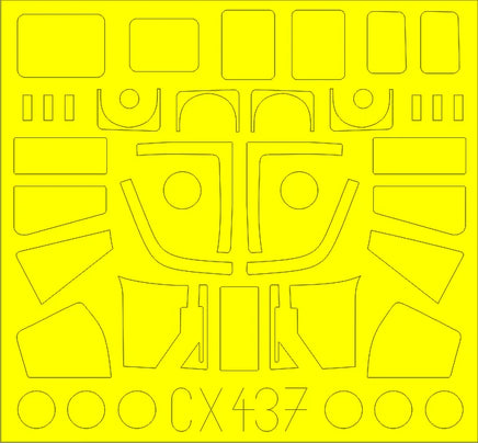 1/72 Eduard Paint Mask for AIRFIX Sea King HC.4 CX437