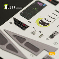 1/32 Kelik F-35C - Interior 3D Decal for Trumpeter kit K32009