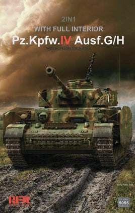 1/35 Ryefield Models Pz.Kpfw.IV Ausf. G/H w/Full Interior 5055
