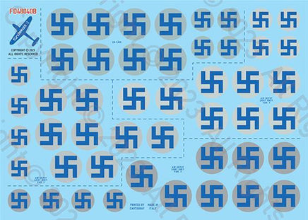 1/48 Fundekals MERSU FINNISH BF109G-2s/G-6s MEET 48040