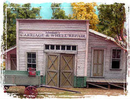 O Scale Bar Mills Henry Street Garage + Machine Shop 0114 - MPM Hobbies