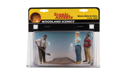 G Woodland Scenic Accents Whistle While He Works A2568