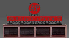 O/HO Miller Engineering Large A&P Billboard 88-0151 - MPM Hobbies