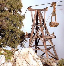 O Banta Modelworks Ore Tram Towers #6102