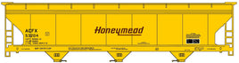 HO Accurail Honeymead 3-Bay ACF Covered Hopper 81762 - MPM Hobbies