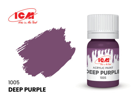 ICM Acrylic Paint Deep Purple (12 ml) 1005