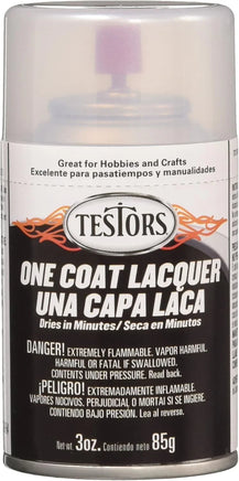 Testors White Lightning Lacquer 3oz. Spray 1833 - MPM Hobbies