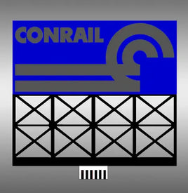 N/HO Miller Engineering Small Conrail Billboard 44-3652 - MPM Hobbies
