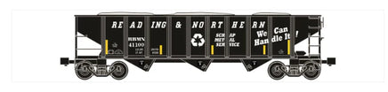 O RMT Reading & Northern Metal Service 3 Bay Hopper Car 662122