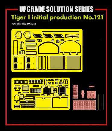 1/35 Ryefield Models Tiger I Initial Production No.121 Detail Set 2038