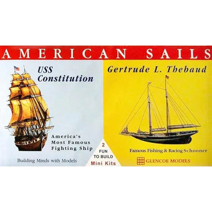 Glencoe American Sails USS Constitution / Gertude L. Thebaud 03303