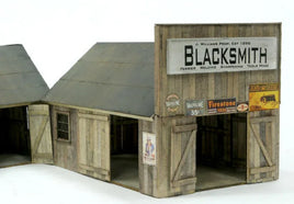 HO Banta Modelworks Blacksmith/Carpentry Shop 2125 - MPM Hobbies