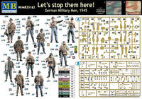 1/35 Master Box German Military Men, 1945 Let's Stop Them Here! 35162