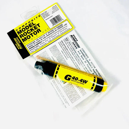 AeroTech G40-4W 29mm x 124mm Single Use 1-Motor Pack 74004 - MPM Hobbies