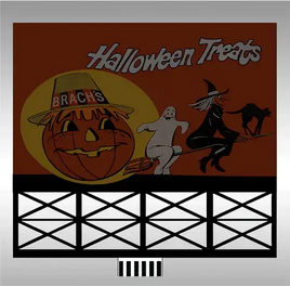 O/HO Miller Engineering Large Halloween Treats Billboard 88-8501 - MPM Hobbies