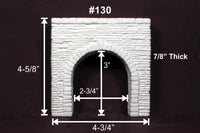 HO Monroe Tunnel Portal Eroded Limestone Single-Track #130