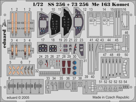 1/72 Eduard Me 163 Komet for ACADEMY SS256