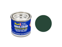 Revell Email Color Enamel Paint 14ml - Matte "Dark Green" 32168