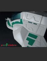 Green Strawberry Colonial Raptor Paint Mask AM013
