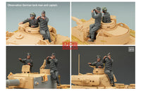 1/35 Ryefield Models Observation German Tankman and Captain 2015