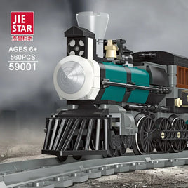 Jie-Star TH10 Steam Train Building Blocks (560 pcs) 59001