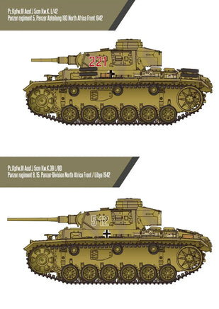1/35 Academy German Panzer III Ausf. J "North Africa" 13531