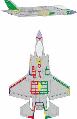 1/72 Eduard F-35A RAM coating early CX693